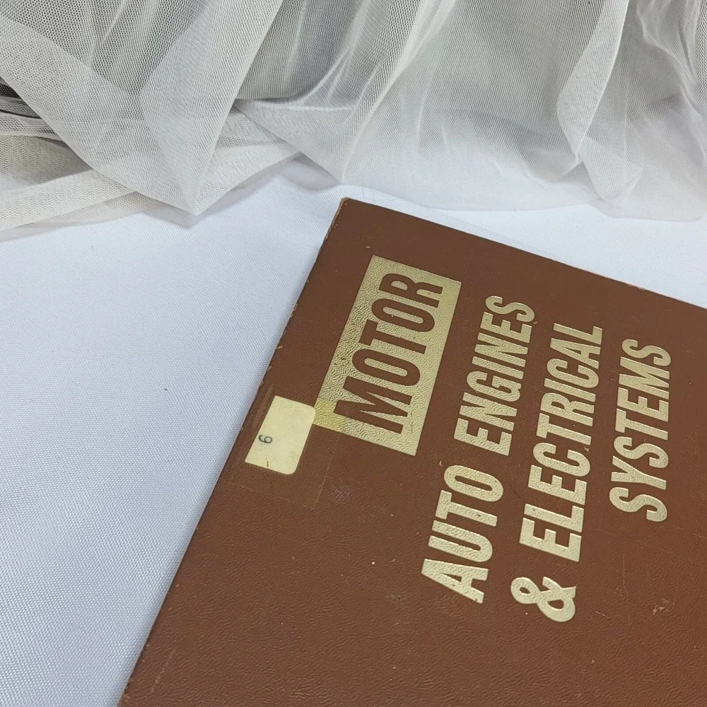MOTOR Auto Engines and Electrical Systems Repair Manual 8th Ed. 1976 Ex Libris